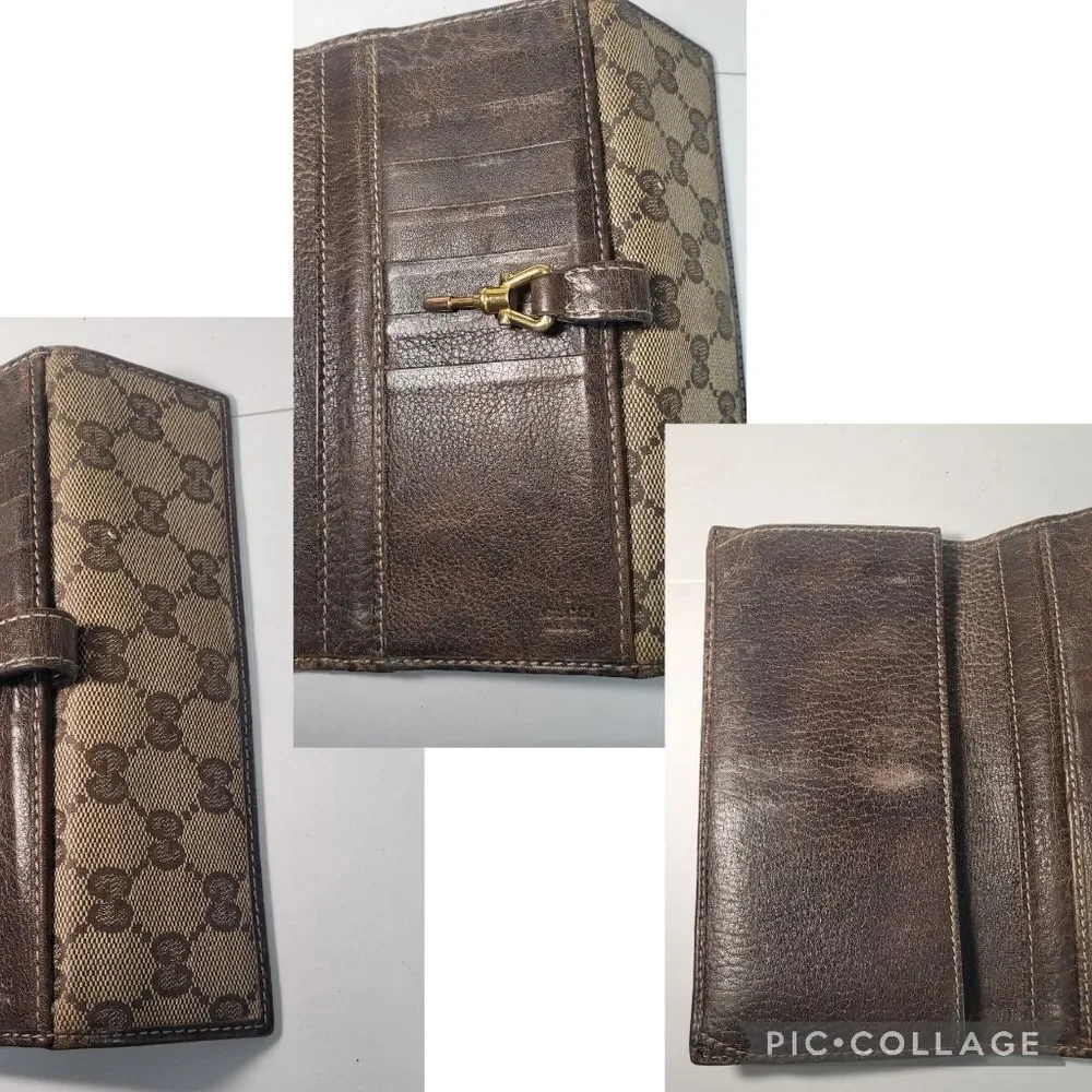 Authentic Gucci GG Monogram Wallet - Picture 7 of 11
